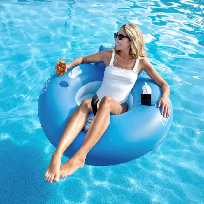 DriftWave™ – Motoriserad poolmadrass med joystick